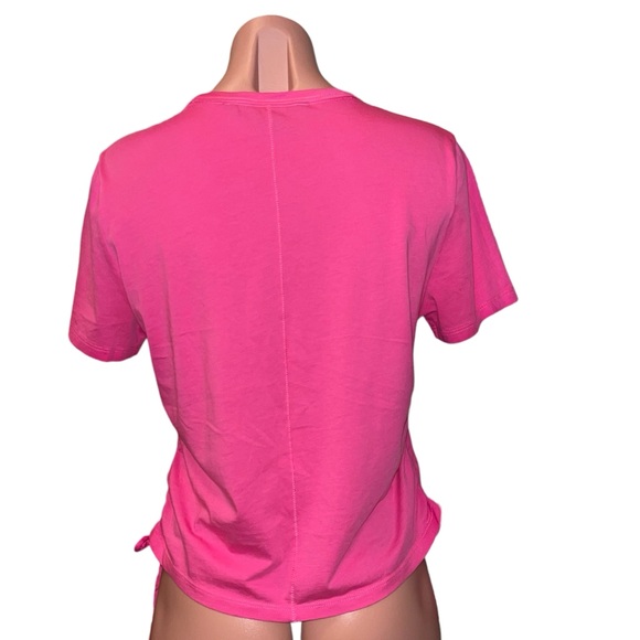 NEW Tazi Drawstring T-Shirt VERONICA BEARD in PINK size M - Picture 5 of 10